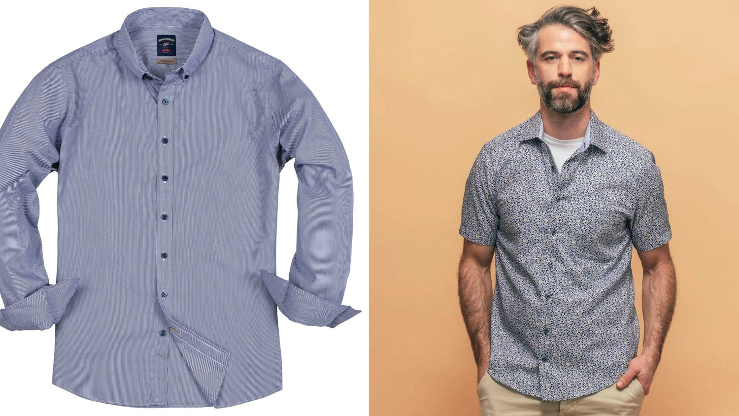 Untucked Sport Shirts at J. Men's Clothing