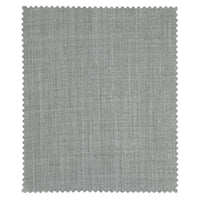 LONG FIT Super 120s Wool Gabardine Comfort-EZE Trouser in Pearl Grey (Manchester Pleated Model) by Ballin