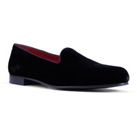 Tux Velvet Tuxedo Shoe in Black by Zelli Italia