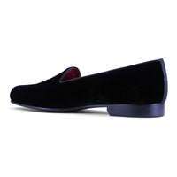 Tux Velvet Tuxedo Shoe in Black by Zelli Italia