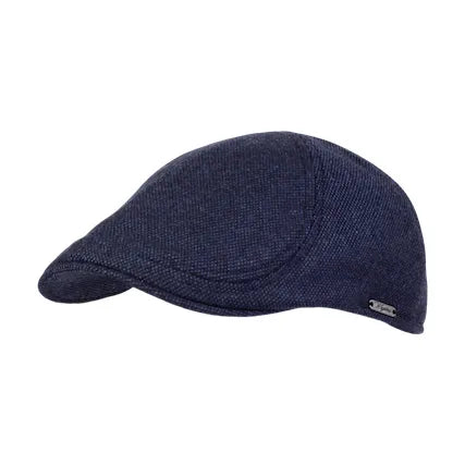 Pub Cap in Wool Blend Donegal (Choice of Colors) by Wigens
