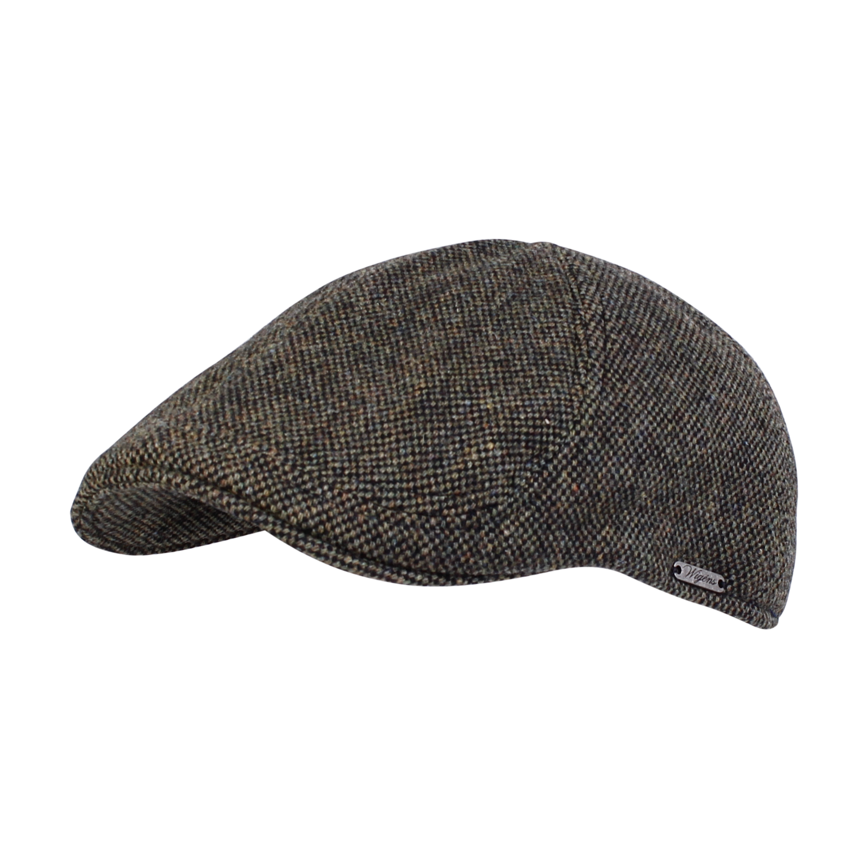 Pub Cap in Shetland Wool Donegal (Choice of Colors) by Wigens