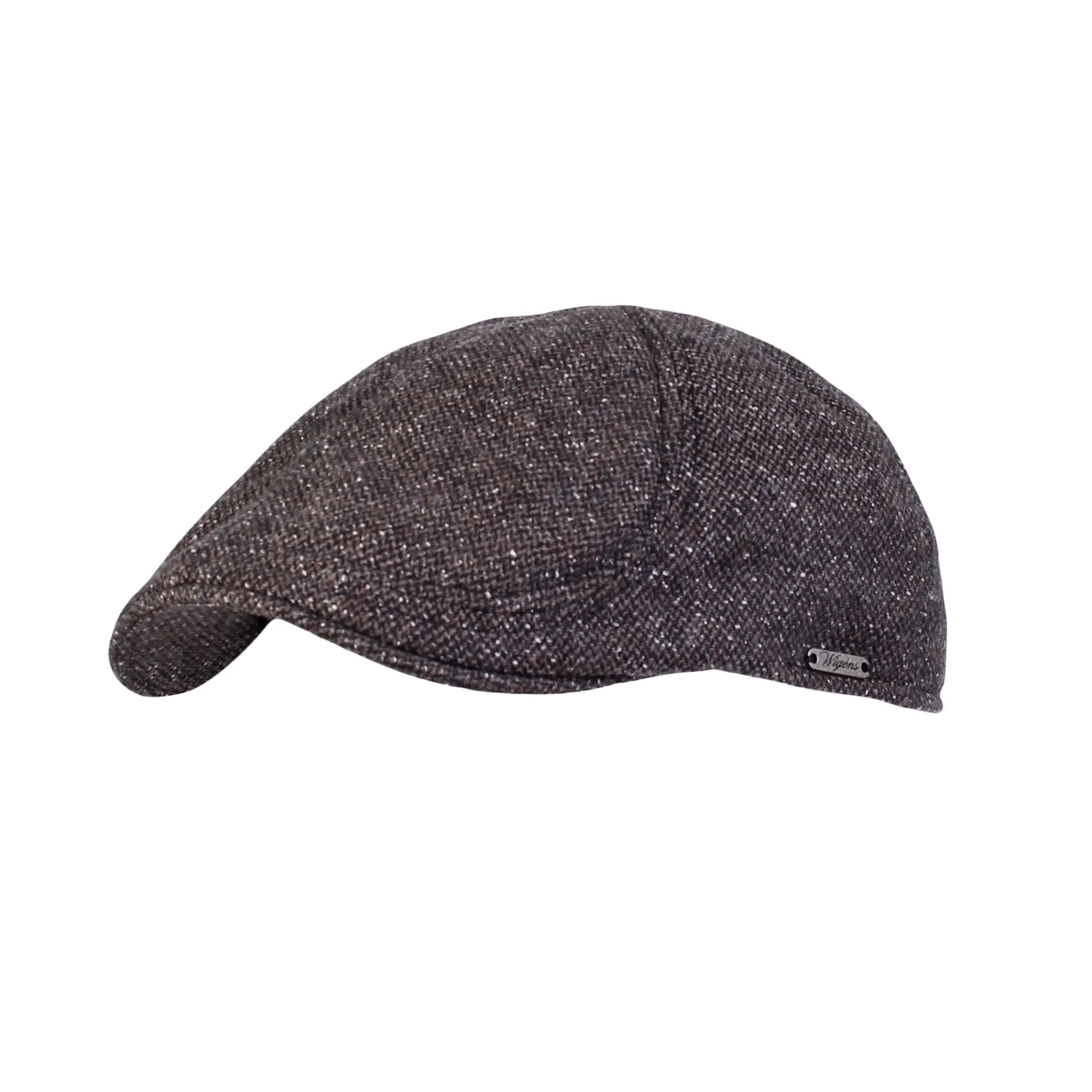Pub Cap in Salt & Pepper Wool Blend (Choice of Colors) by Wigens