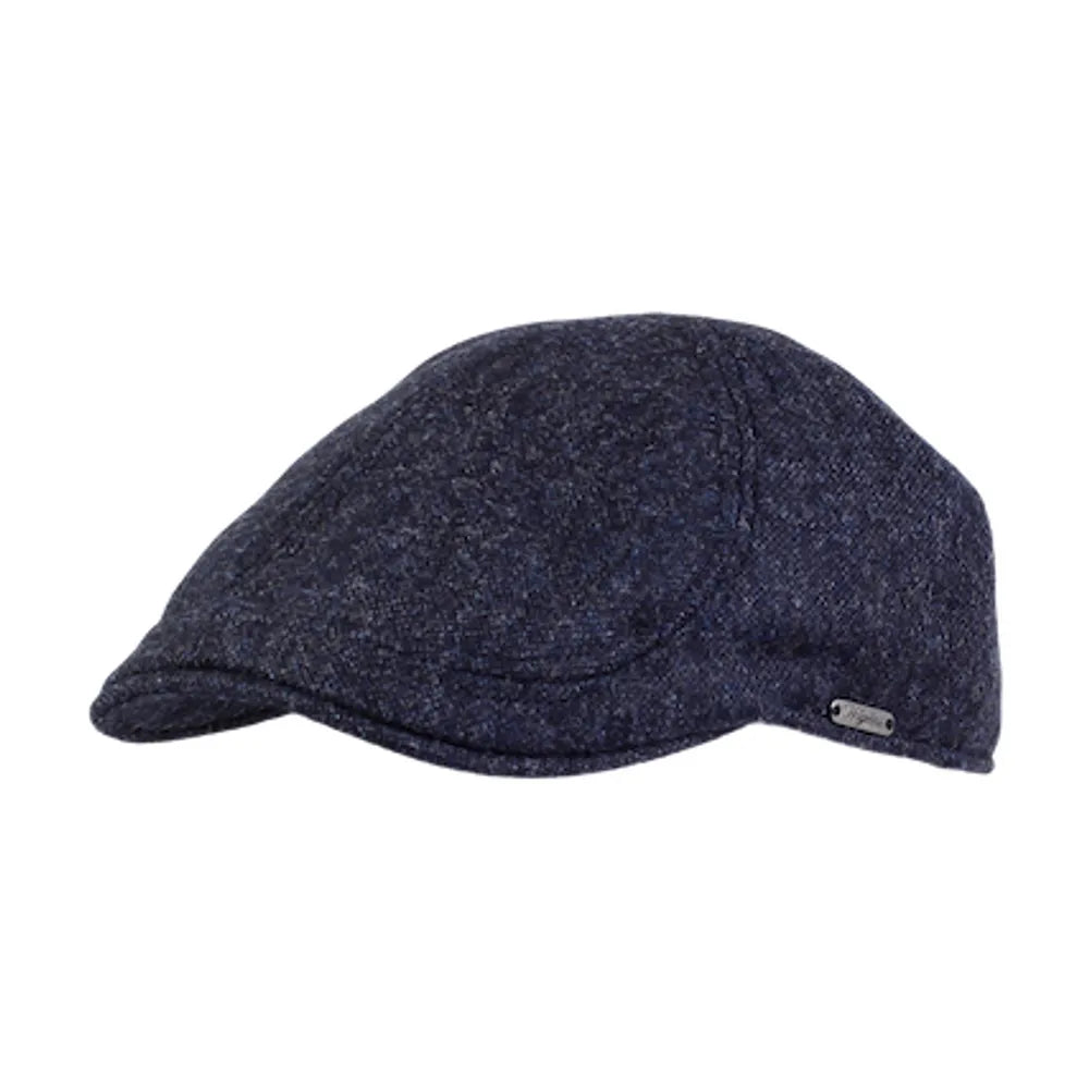Pub Cap in 'Moon' Mélange Wool (Choice of Colors) by Wigens