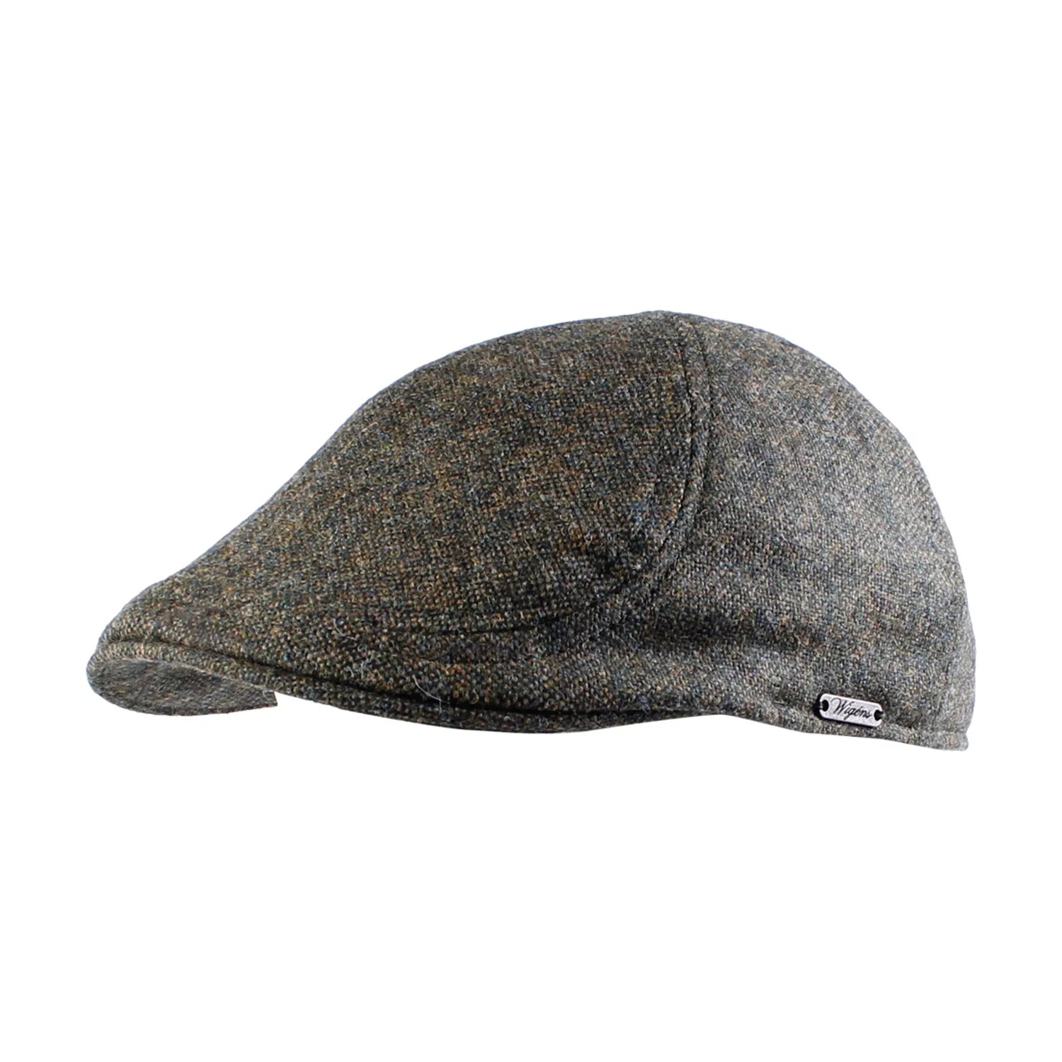 Pub Cap in 'Moon' Mélange Wool (Choice of Colors) by Wigens