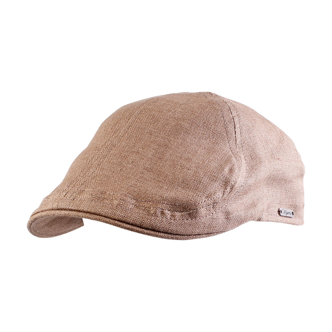 Pub Cap in Hopsack Linen (Choice of Colors) by Wigens