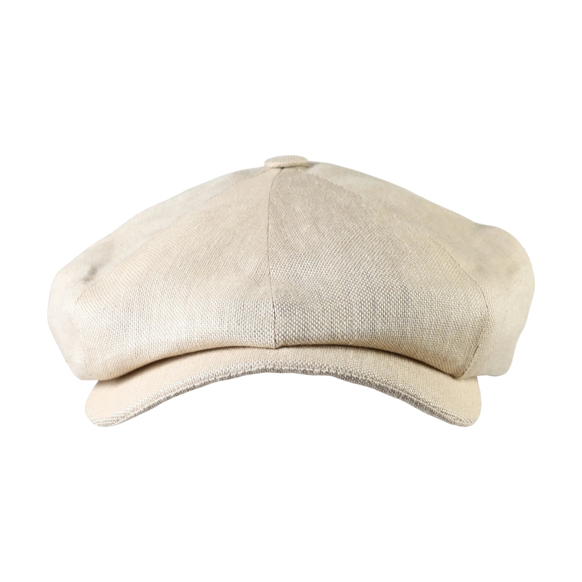 Newsboy Retro Cap in Hopsack Linen (Choice of Colors) by Wigens