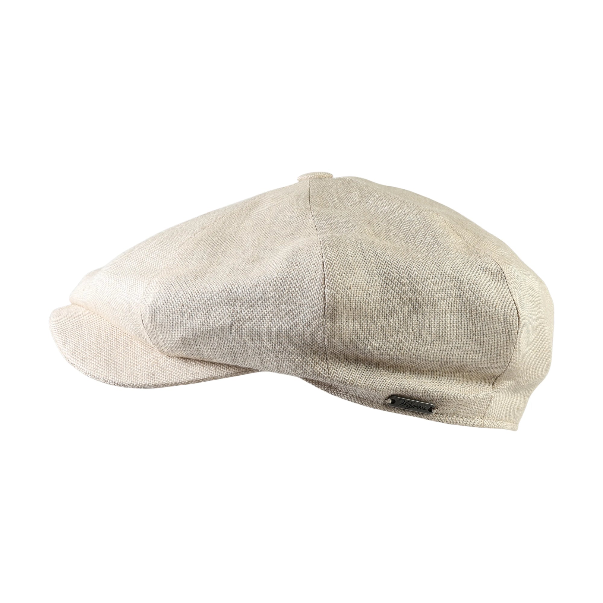 Newsboy Retro Cap in Hopsack Linen (Choice of Colors) by Wigens