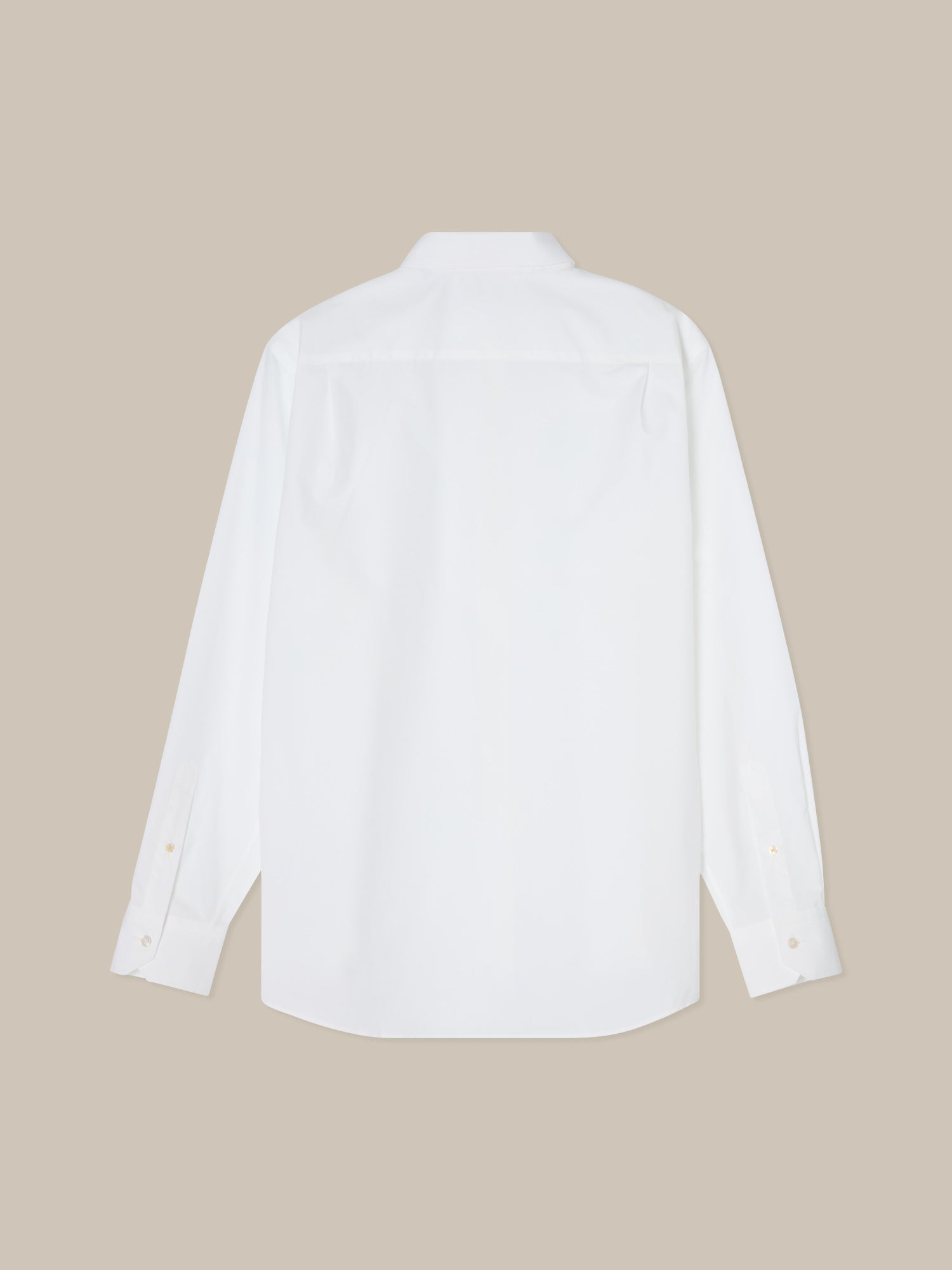 Reynolds Cotton Twill Shirt in White by Robert Talbott