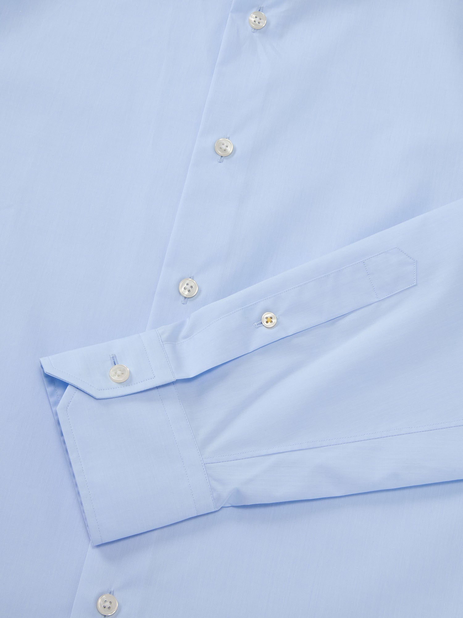 Reynolds Light Weight Poplin Shirt in Light Blue by Robert Talbott