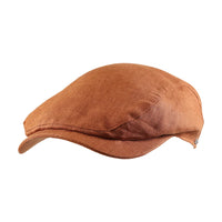 Ivy Contemporary Cap in Belgian Colorful Linen (Choice of Colors) by Wigens