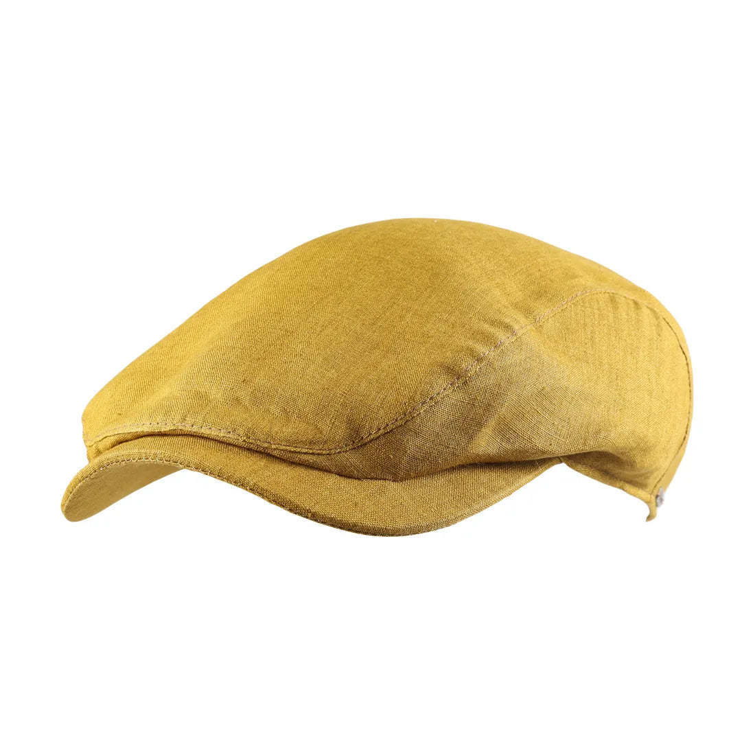 Ivy Contemporary Cap in Belgian Colorful Linen (Choice of Colors) by Wigens