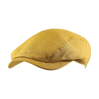Ivy Contemporary Cap in Belgian Colorful Linen (Choice of Colors) by Wigens
