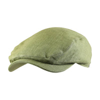 Ivy Contemporary Cap in Belgian Colorful Linen (Choice of Colors) by Wigens