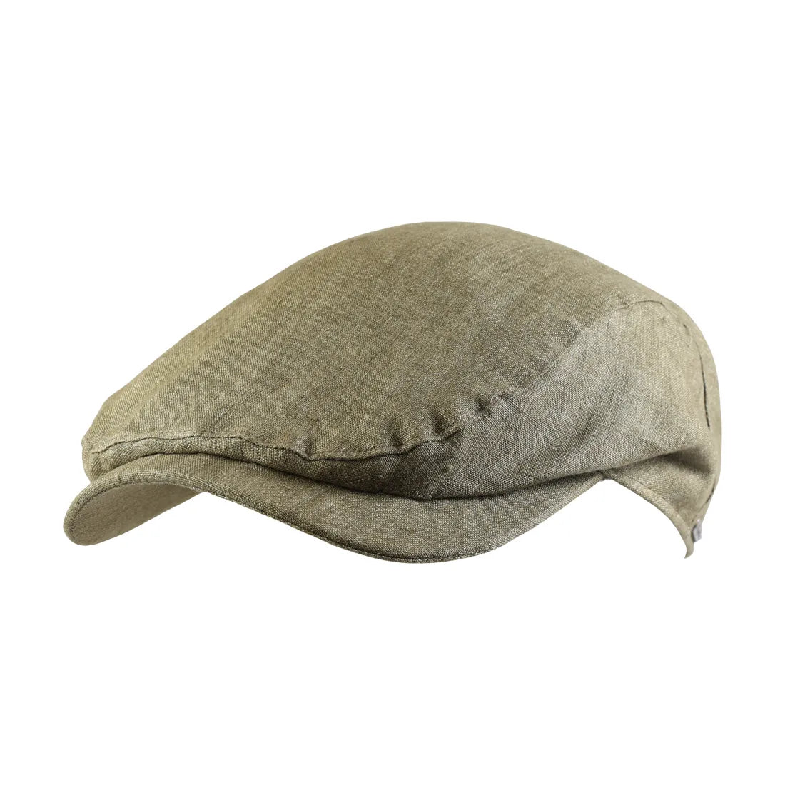 Ivy Contemporary Cap in Belgian Colorful Linen (Choice of Colors) by Wigens