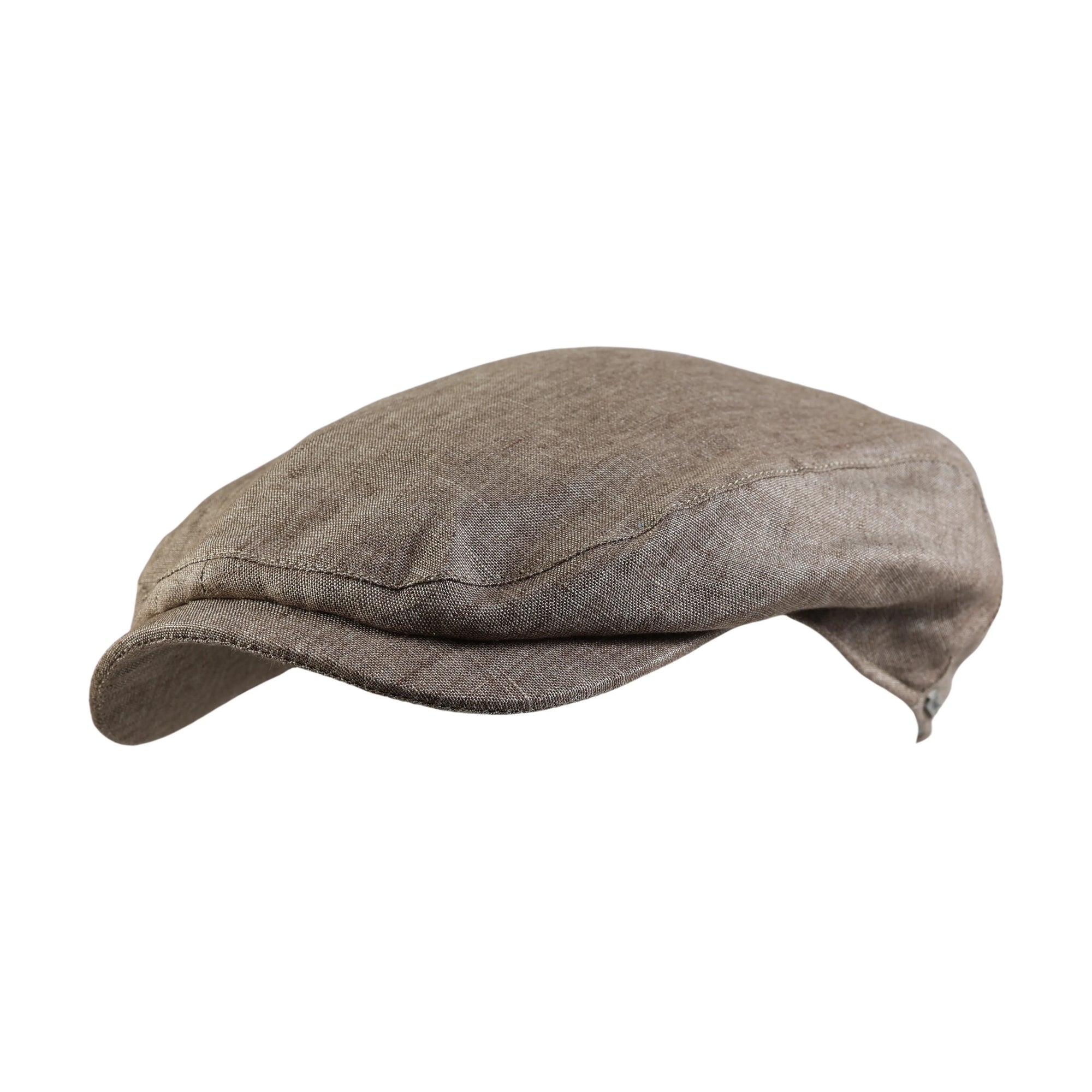 Ivy Contemporary Cap in Belgian Colorful Linen (Choice of Colors) by Wigens