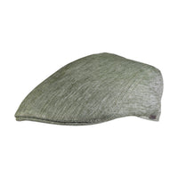 Ivy Modern Cap in Subalpino Denim-Feel Linen (Choice of Colors) by Wigens