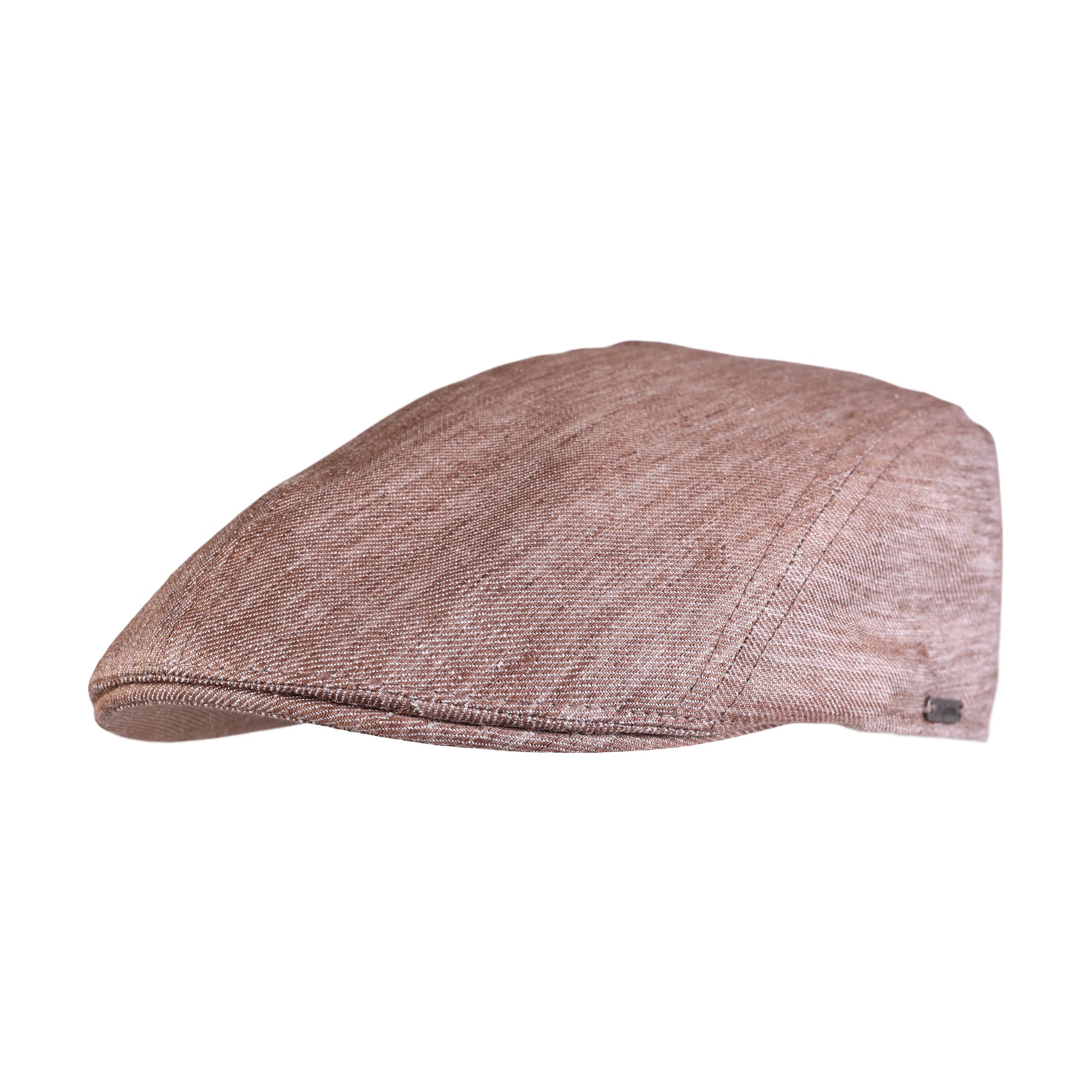 Ivy Modern Cap in Subalpino Denim-Feel Linen (Choice of Colors) by Wigens