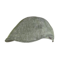 Pub Cap in Subalpino Denim-Feel Linen (Choice of Colors) by Wigens