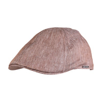 Pub Cap in Subalpino Denim-Feel Linen (Choice of Colors) by Wigens
