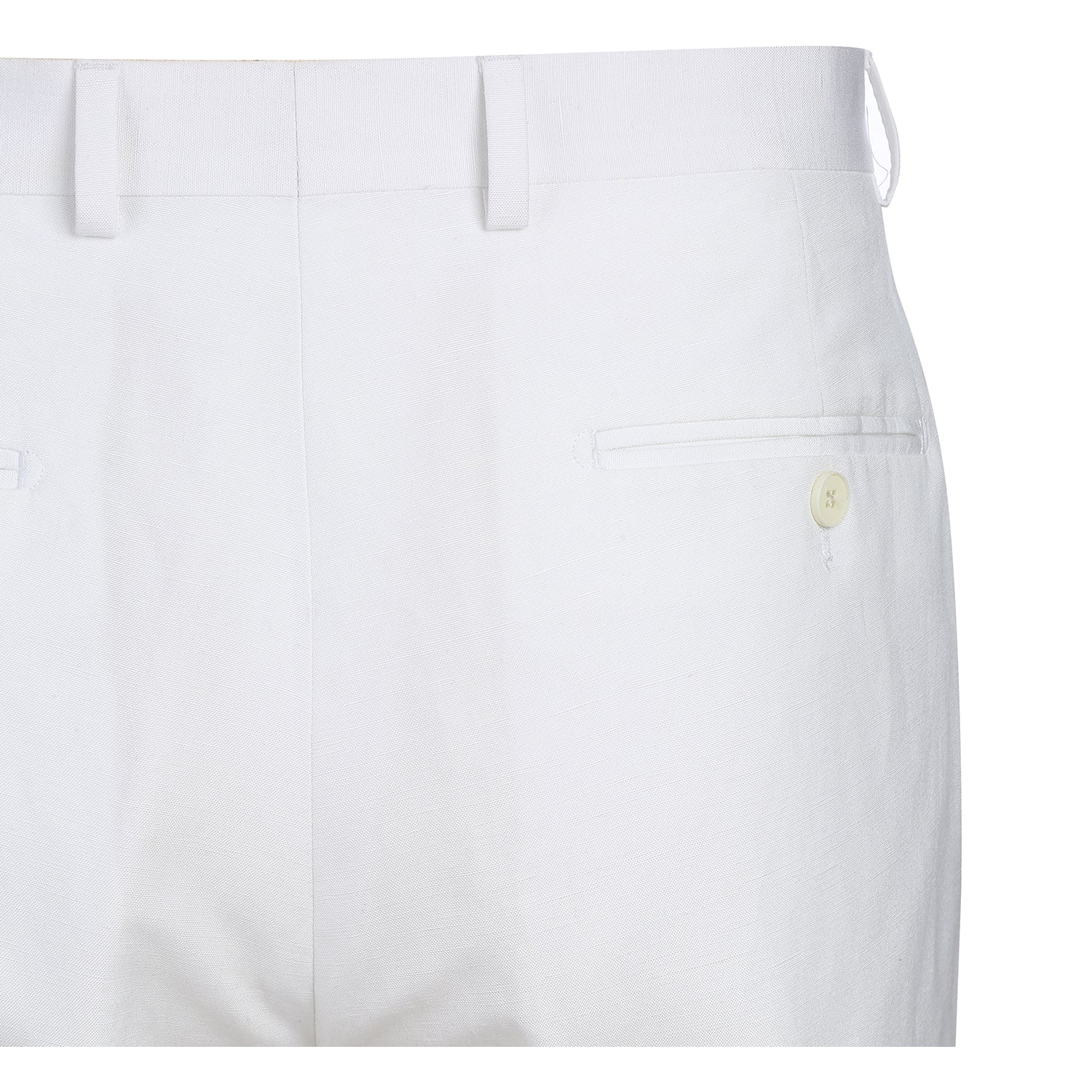 Linen Blend 2-Button SLIM FIT Suit in White (Short, Regular, and Long Available) by Alessandro Vitello X Renoir