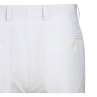 Linen Blend 2-Button SLIM FIT Suit in White (Short, Regular, and Long Available) by Alessandro Vitello X Renoir