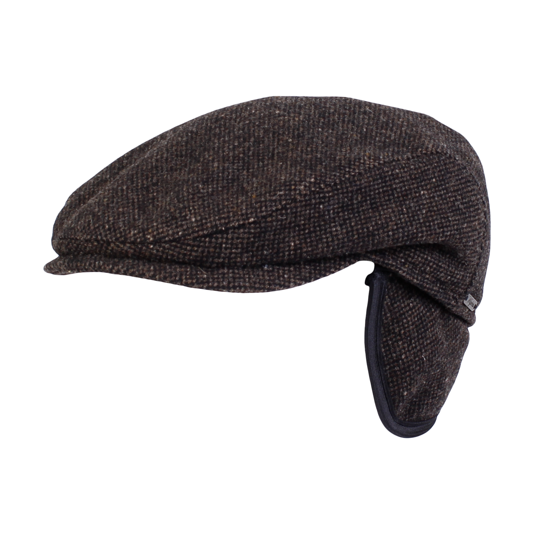Ivy Slim Cap with Earflaps in Donegal Shetland Wool Choice of Colors