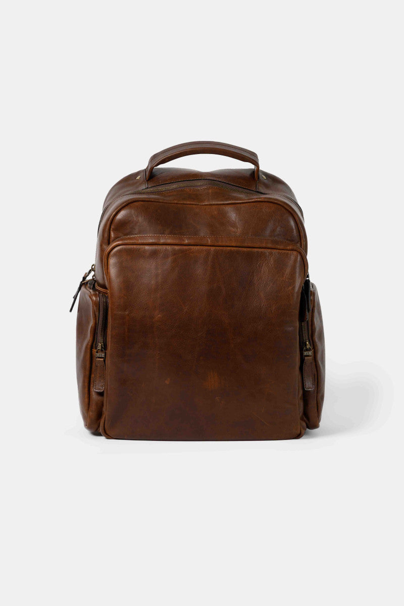 Mondo Quinn Commuter Backpack in Baldwin Oak by Moore & Giles
