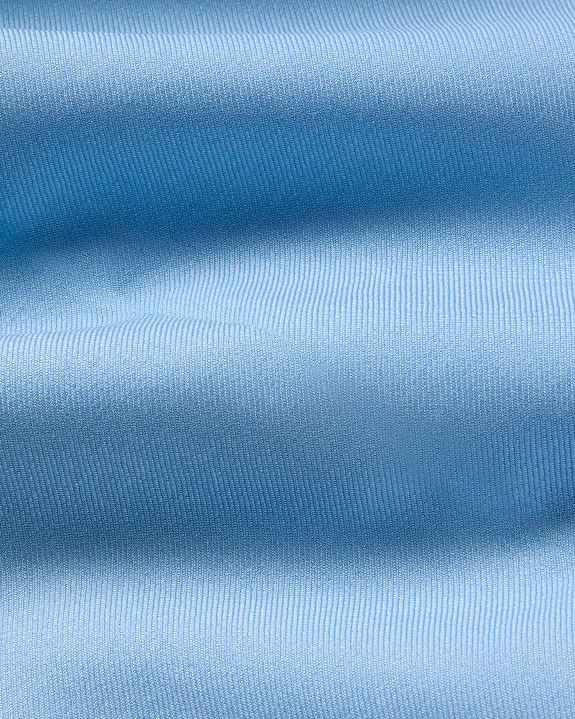 Devon Flat Front Super 110s Wool Serge Trouser in Light Blue (Modern Full Fit) by Zanella