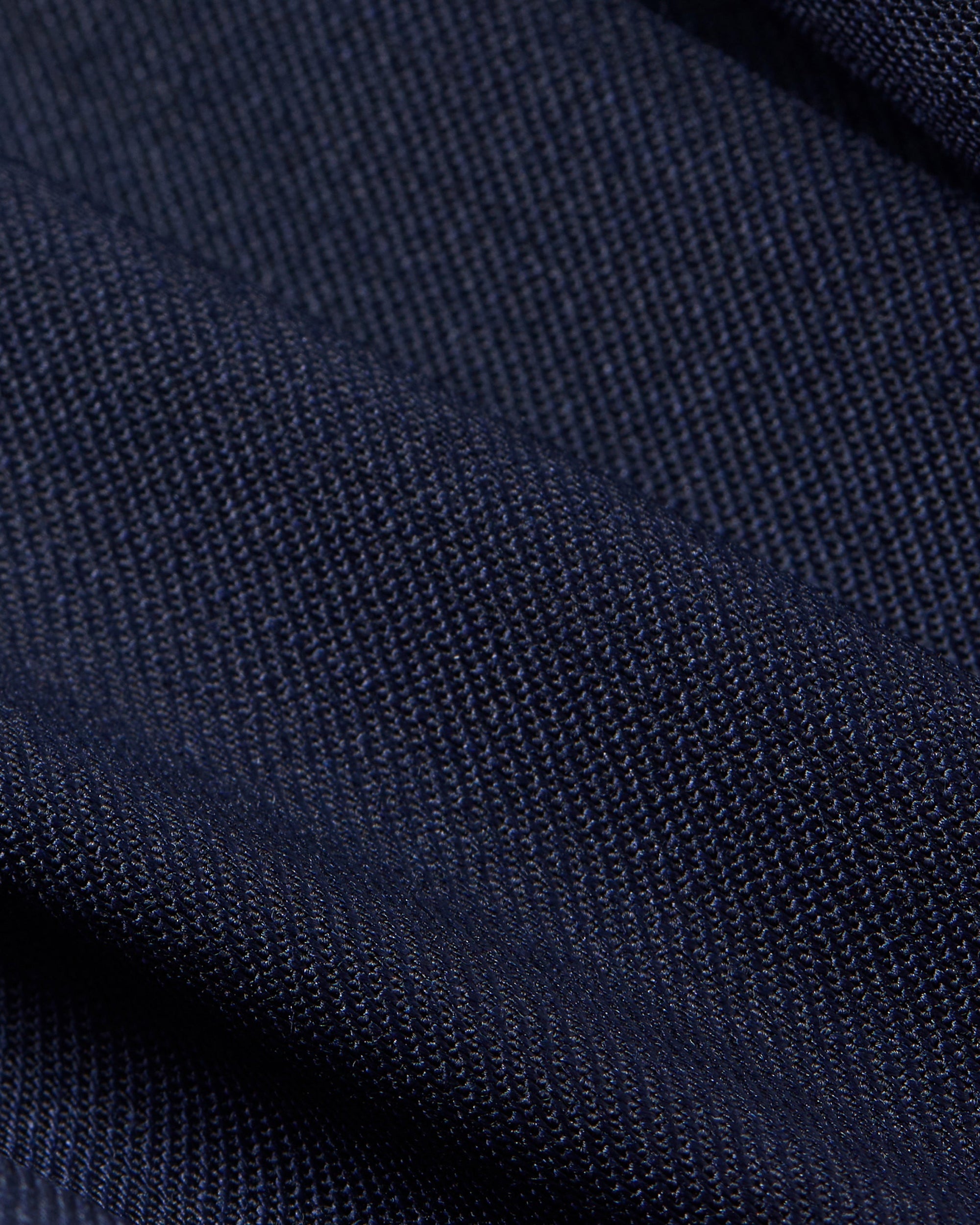 Devon Flat Front Stretch Wool Trouser in Blue (Modern Full Fit) by Zanella