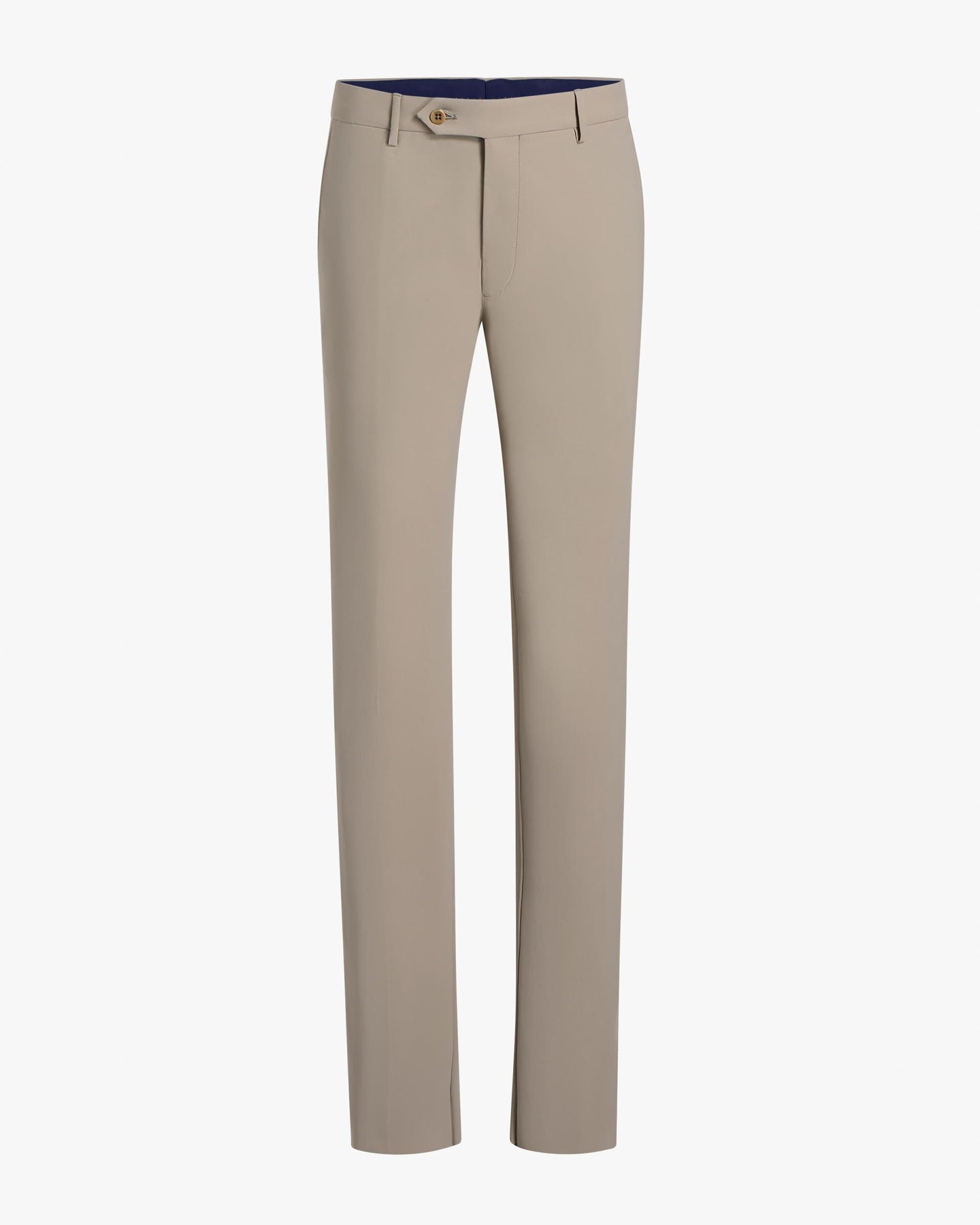 Noah Active Trousers in Beige (Trim Tapered Fit) by Zanella