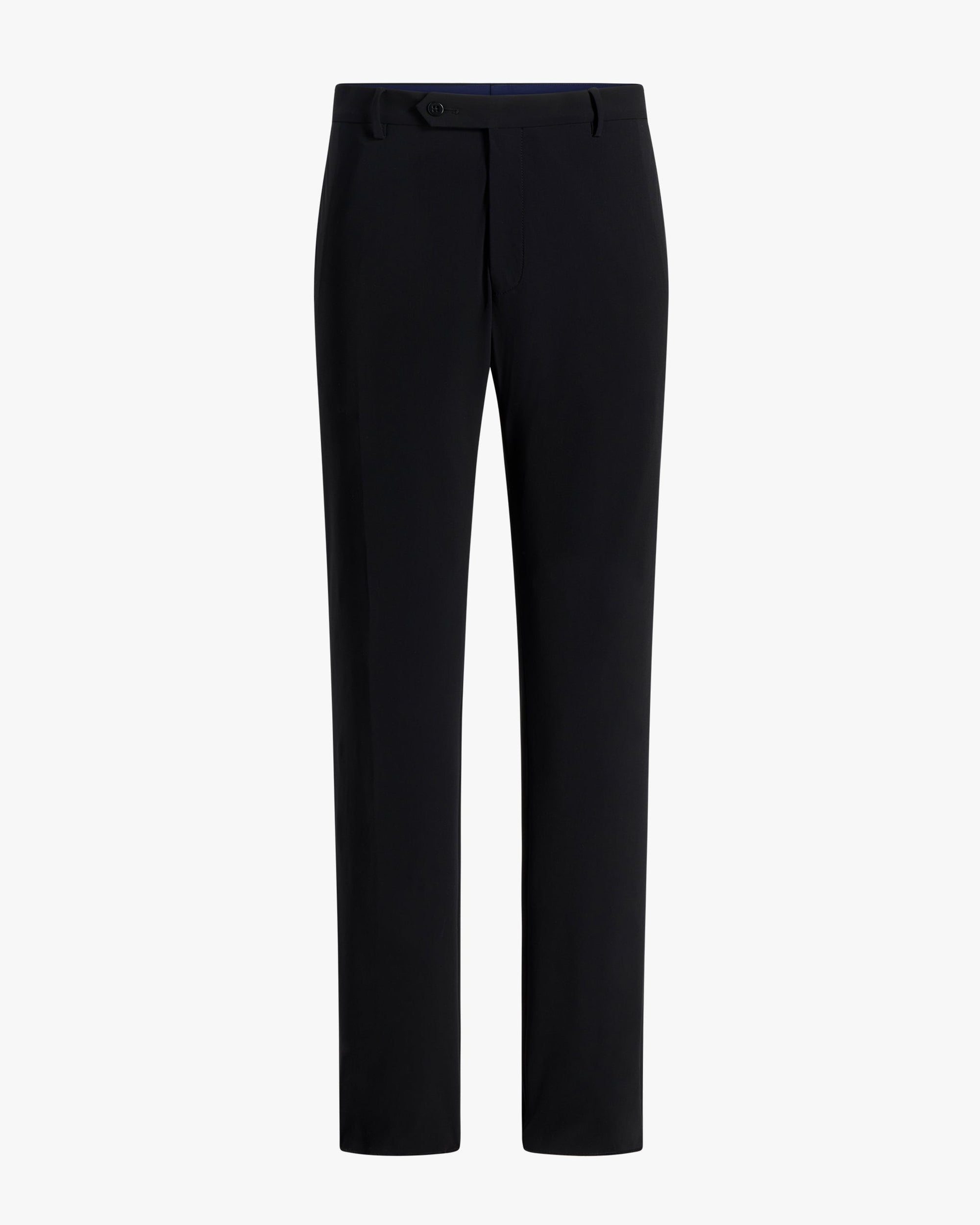 Noah Active Trousers in Black (Trim Tapered Fit) by Zanella