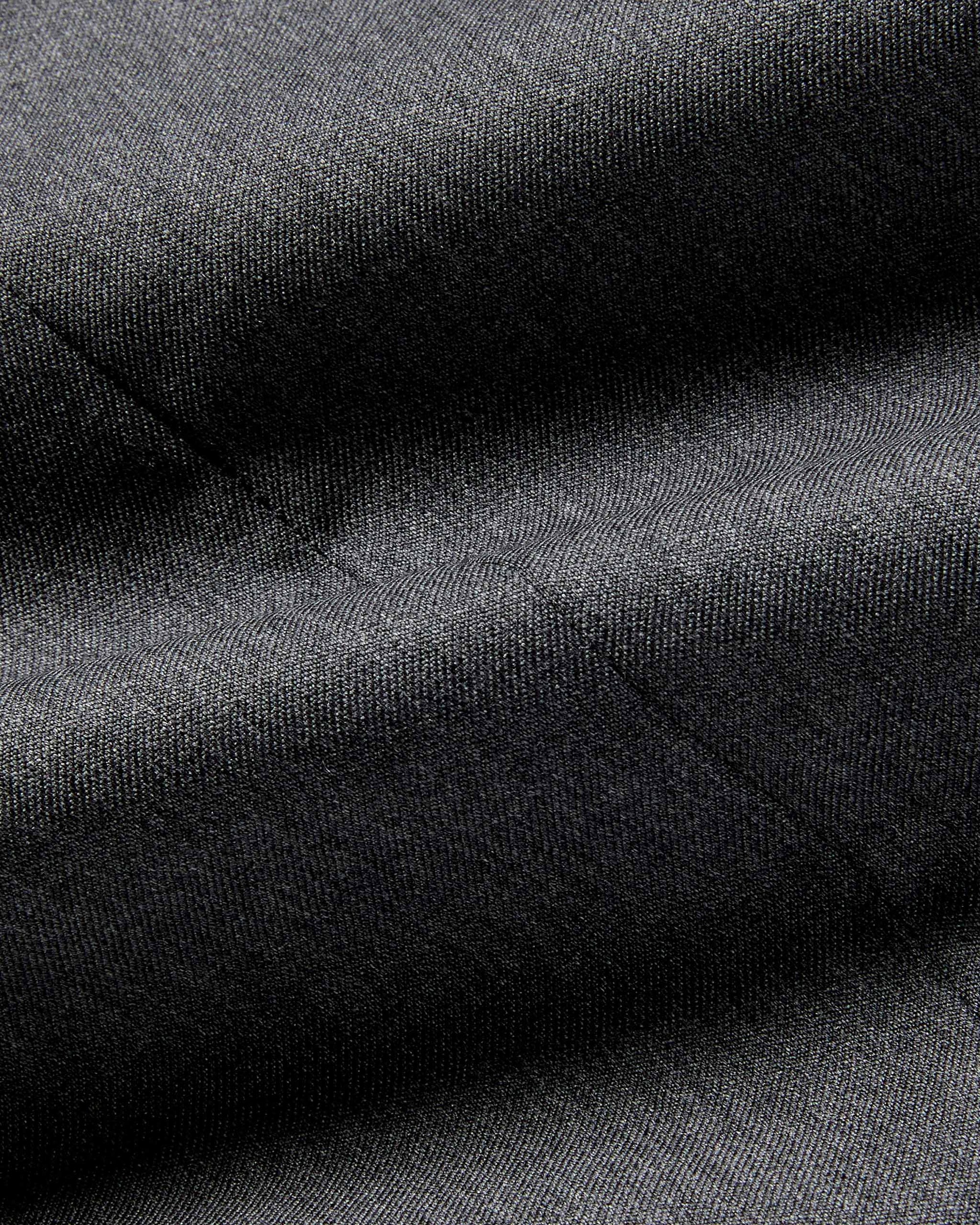 Parker Platinum Super 130s Wool Gabardine Trouser in Medium Grey (Modern Straight Fit) by Zanella