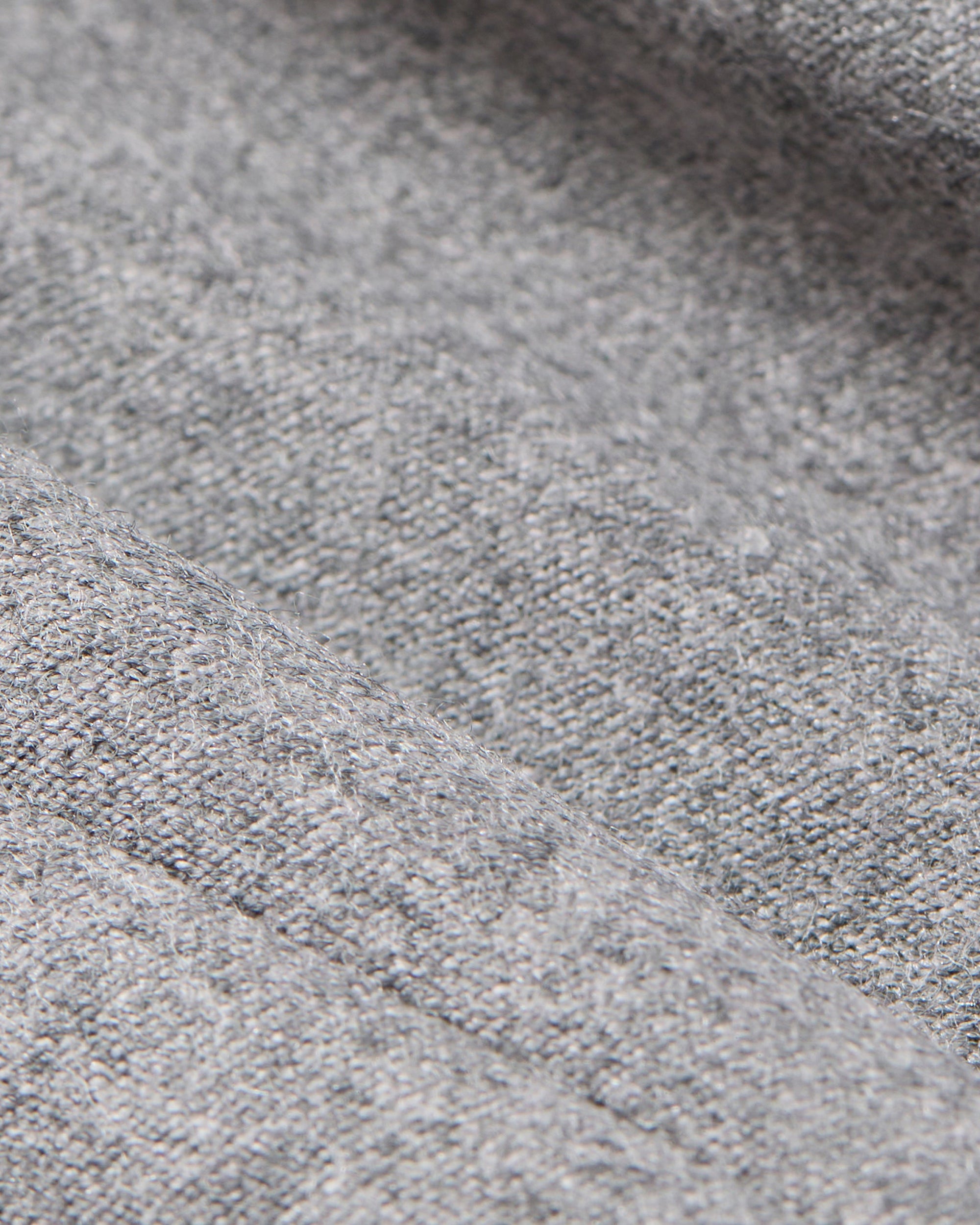 Parker Flat Front Stretch Wool Gabardine Trouser in Light Grey (Modern Straight Fit) by Zanella