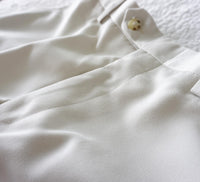 Microfiber Performance Trouser in Stone (Hampton Plain Front) by Berle