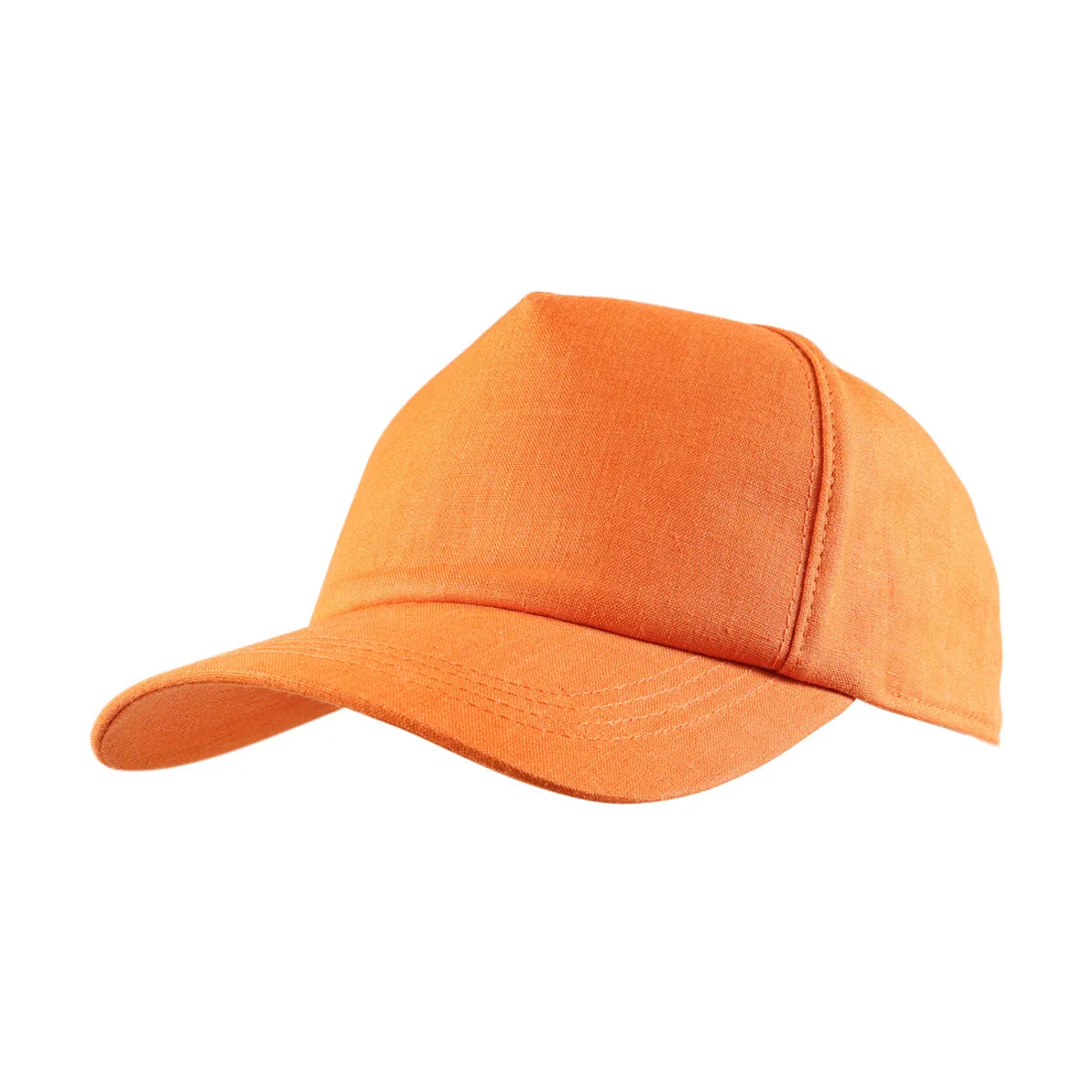 Baseball Contemporary Cap in Colorful Belgian Libeco Linen (Choice of Colors) by Wigens