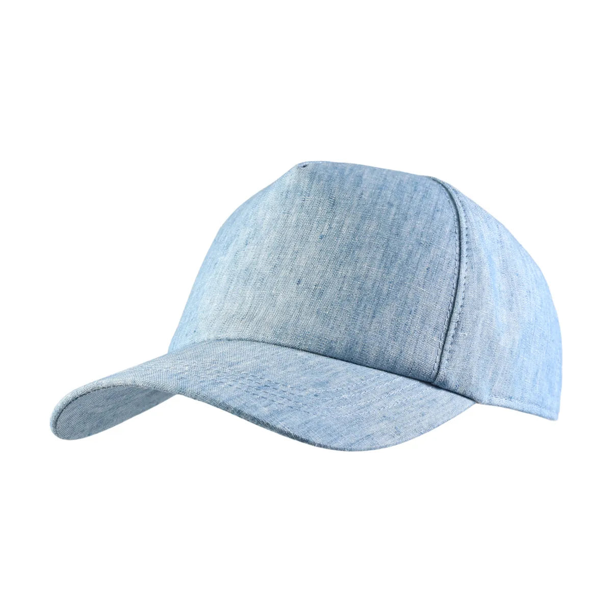 Baseball Contemporary Cap in Colorful Belgian Libeco Linen (Choice of Colors) by Wigens