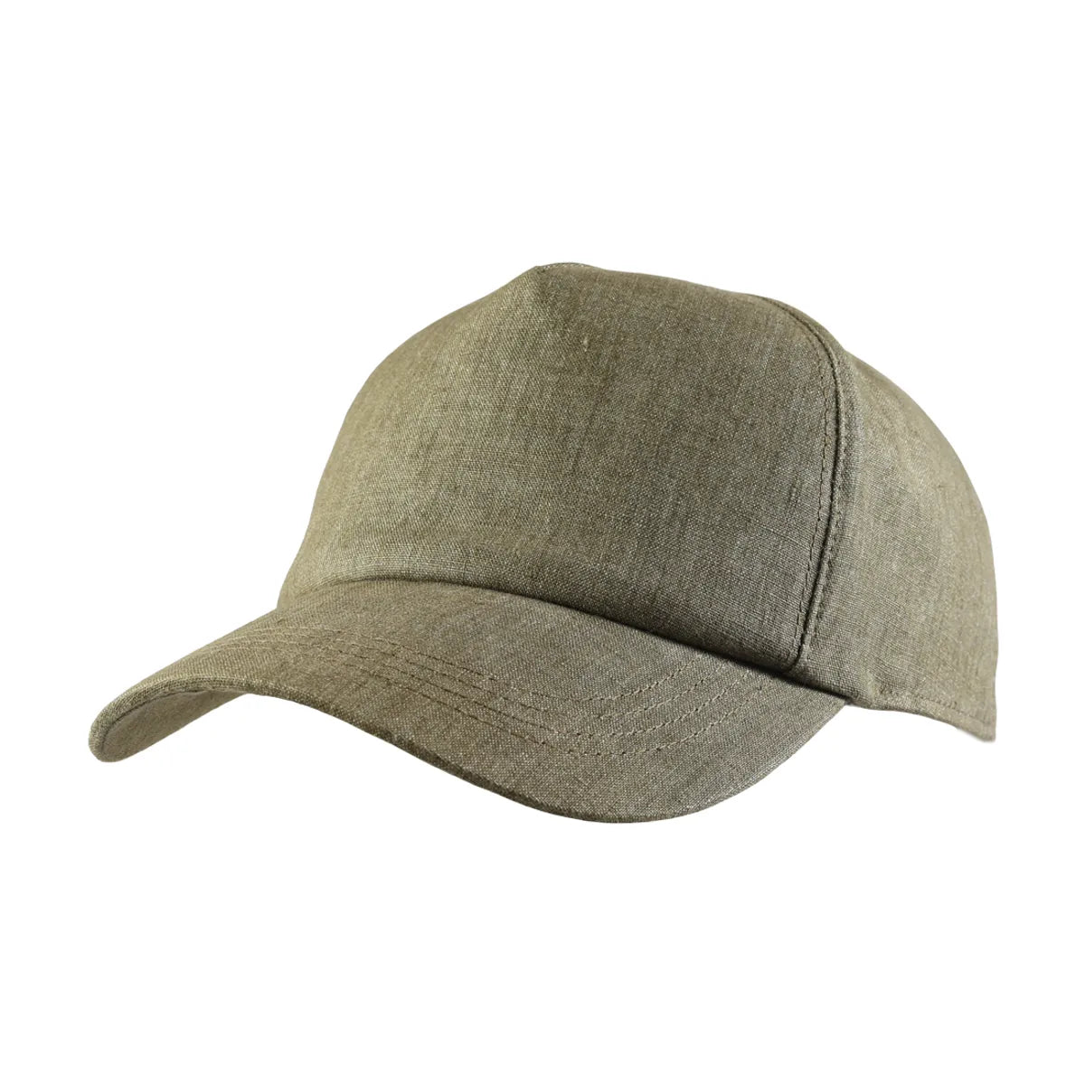 Baseball Contemporary Cap in Colorful Belgian Libeco Linen (Choice of Colors) by Wigens