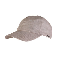 Baseball Contemporary Cap in Classic Linen Herringbone (Choice of Colors) by Wigens