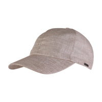 Baseball Contemporary Cap in Classic Linen Herringbone (Choice of Colors) by Wigens