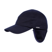 Loro Piana 'Storm System' 100% Cashmere Baseball Classic Cap with Earflaps (Choice of Colors) by Wigens