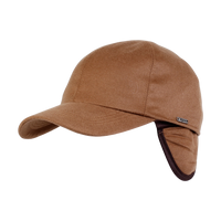 Loro Piana 'Storm System' 100% Cashmere Baseball Classic Cap with Earflaps (Choice of Colors) by Wigens