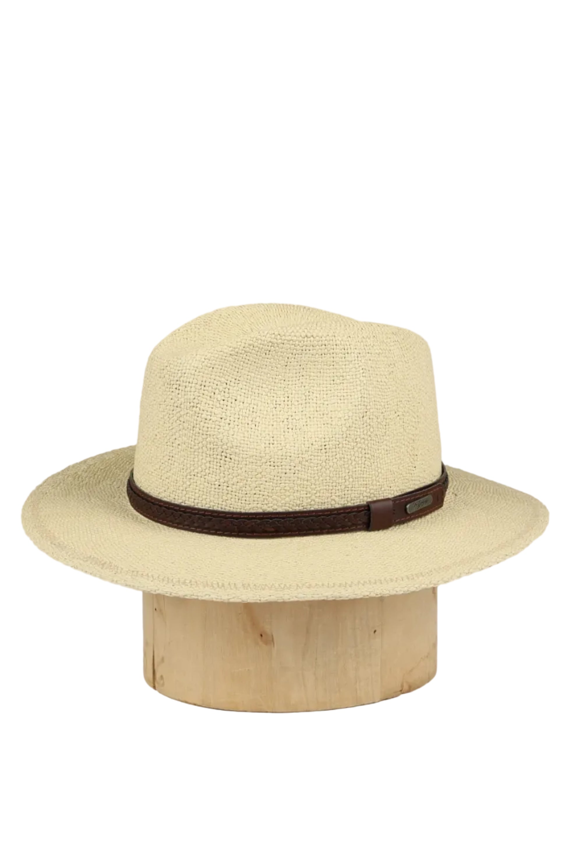 Classic Paper Straw Hat in Natural by Wigens