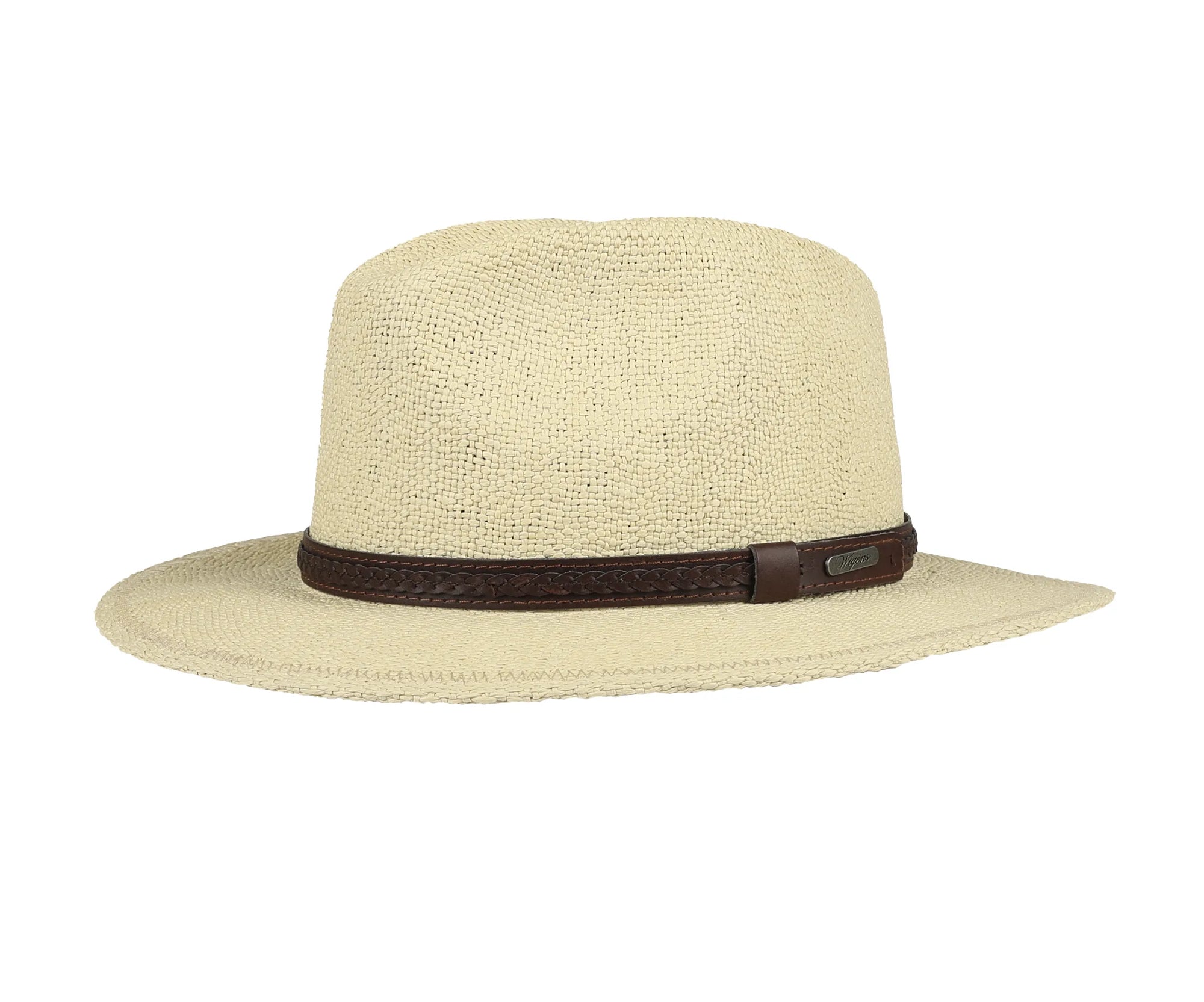 Classic Paper Straw Hat in Natural by Wigens