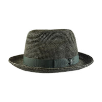 Classic Raffia Straw Hat with Grosgrain Hatband in Choice of Colors by Wigens