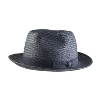 Classic Paper Straw Hat with Grosgrain Hatband in Choice of Colors by Wigens