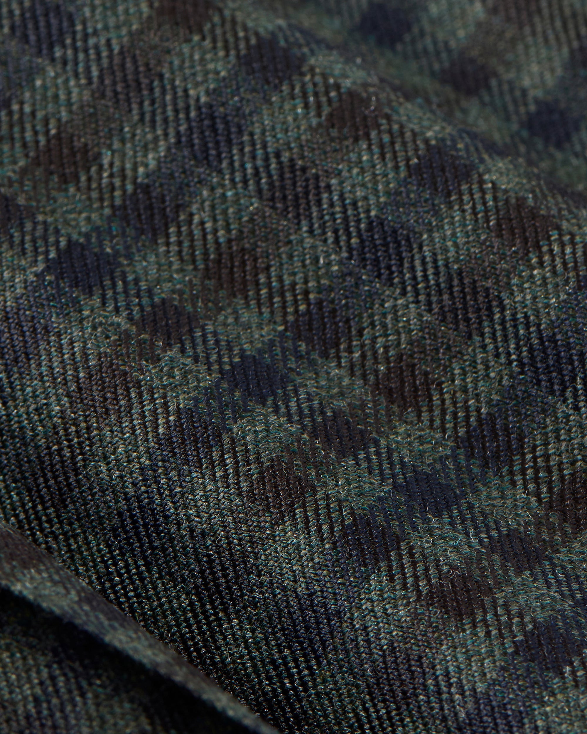 Parker 130s Wool Trouser in Dark Olive Multi Check (Modern Straight Fit) by Zanella