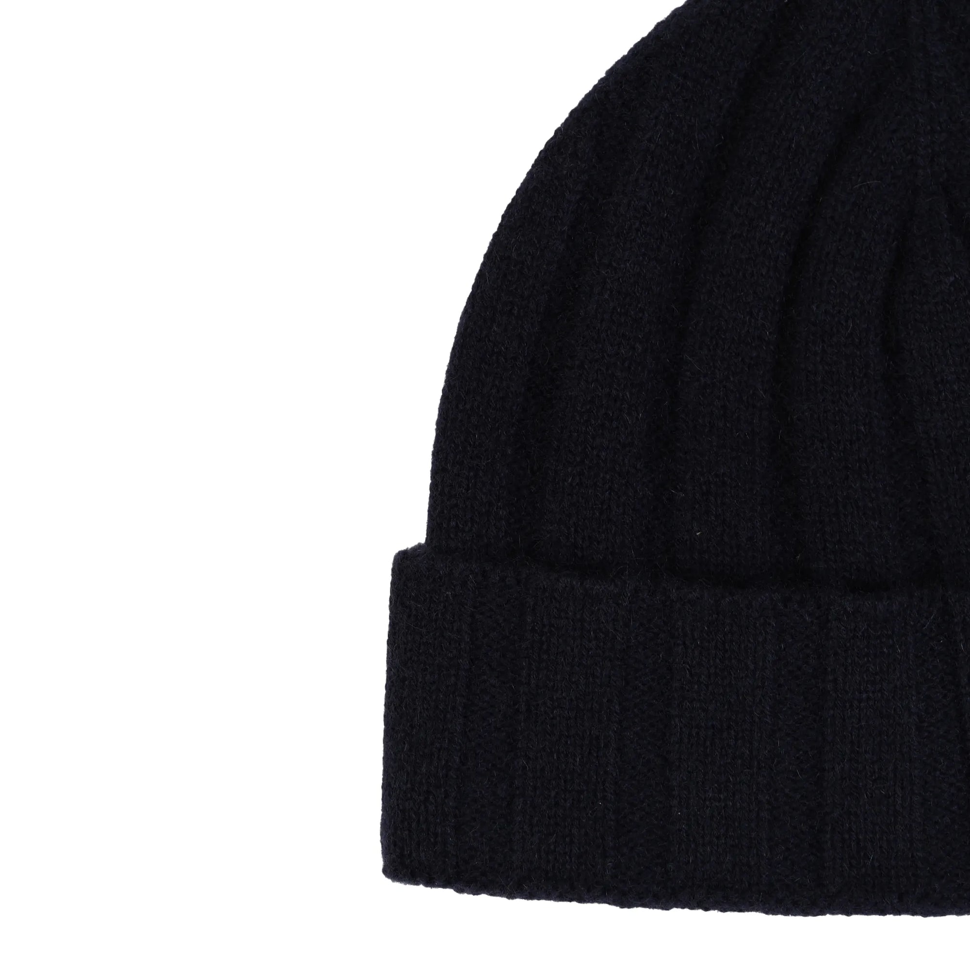Pure Cashmere Wide Rib Beanie (Choice of Colors) by Wigens