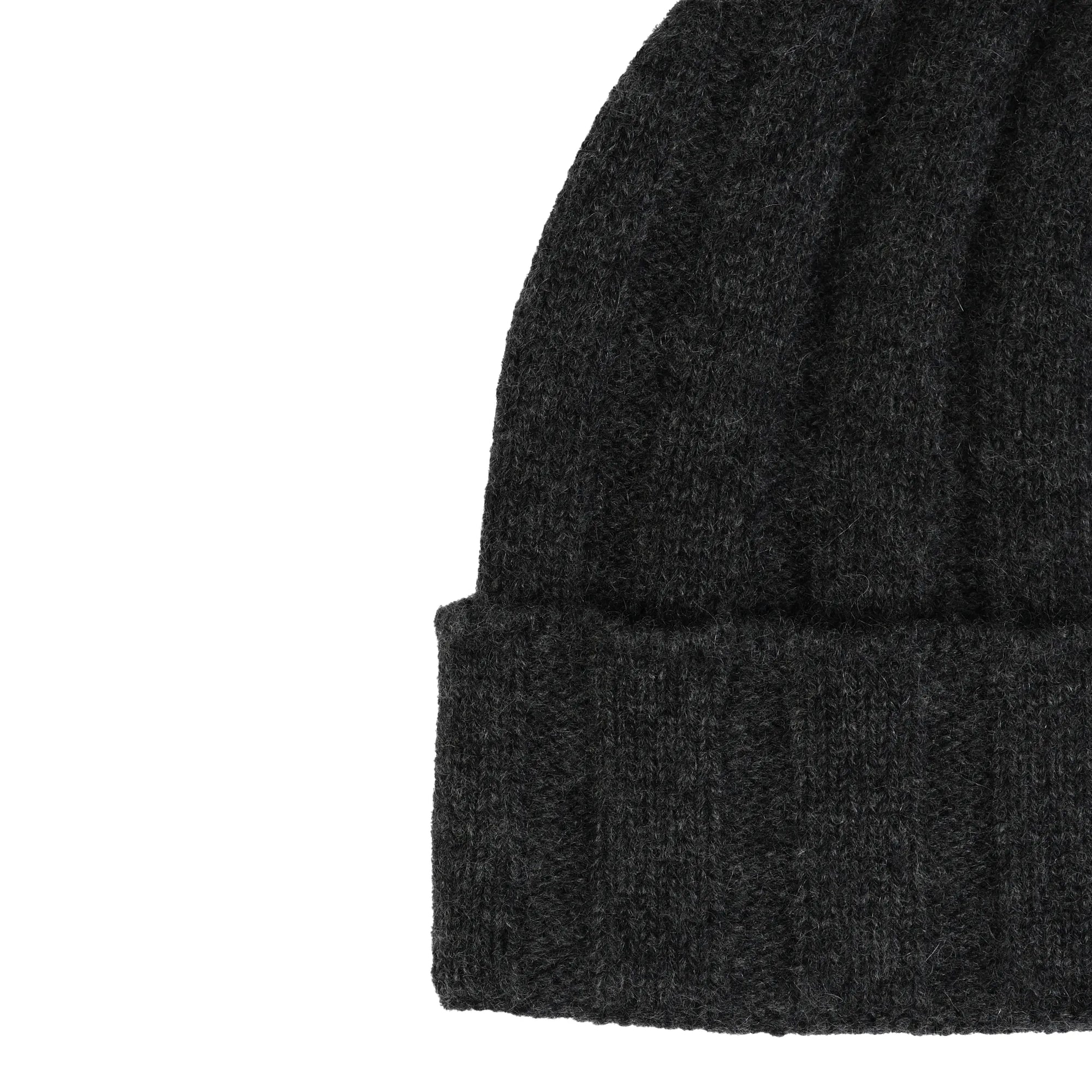 Pure Cashmere Wide Rib Beanie (Choice of Colors) by Wigens