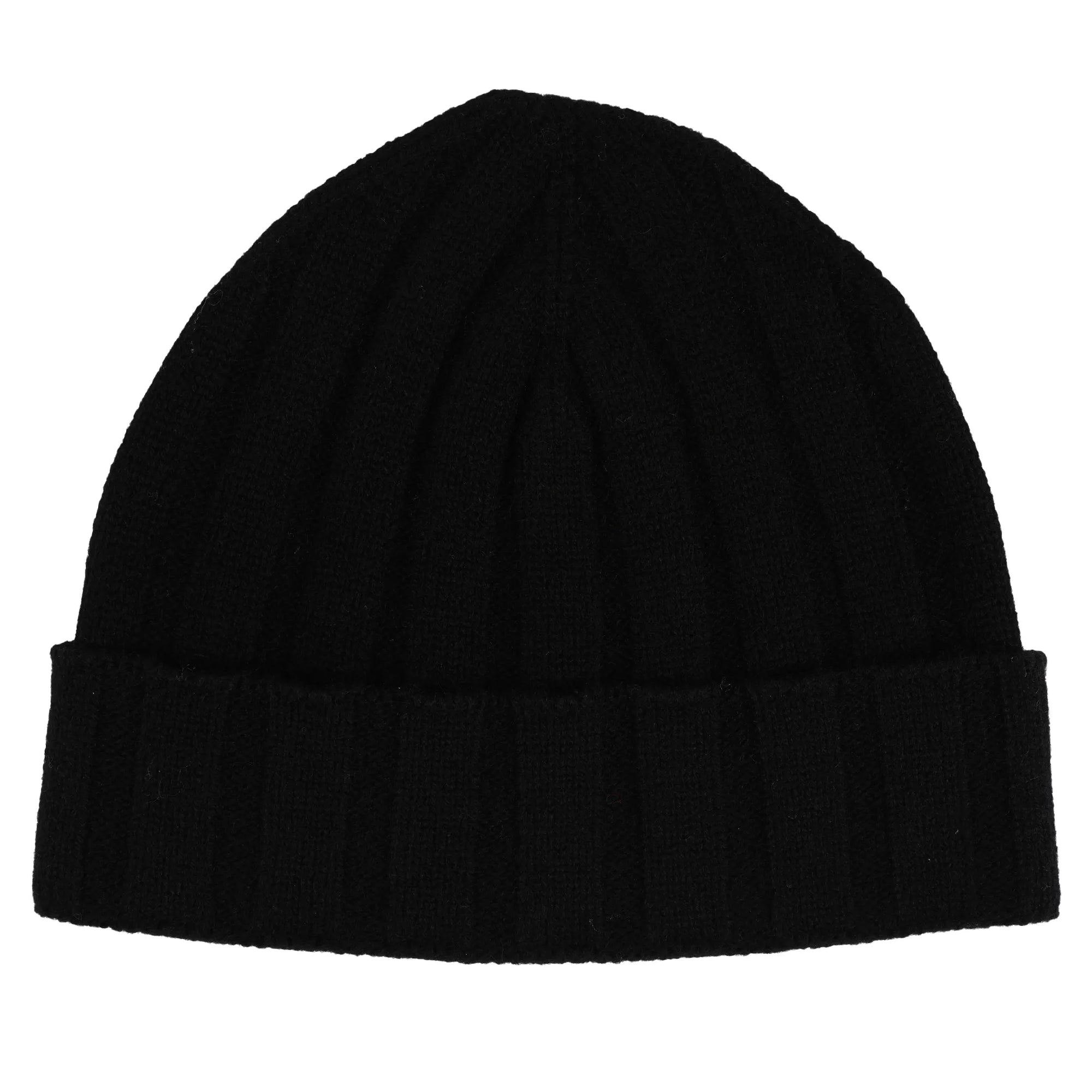 Pure Cashmere Wide Rib Beanie (Choice of Colors) by Wigens